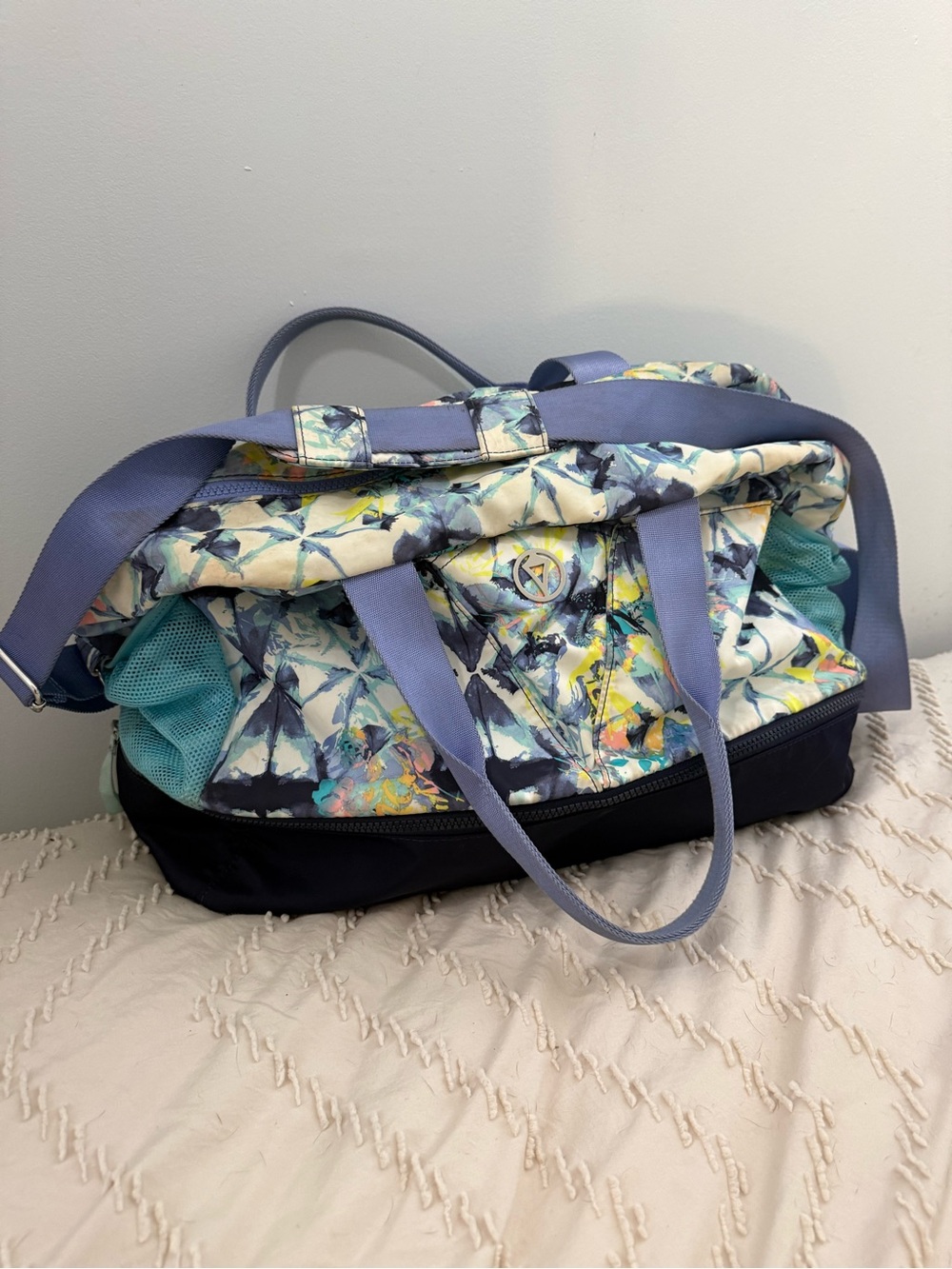 Ivivva Lavender & Teal dance Travel Duffel